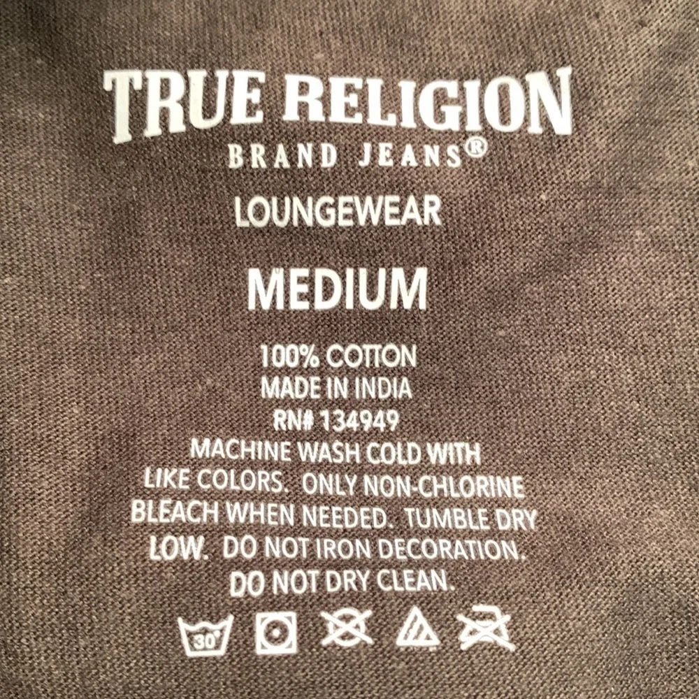 NWT - TRUE RELIGION Men’s Shirt Tee Buddha Size M